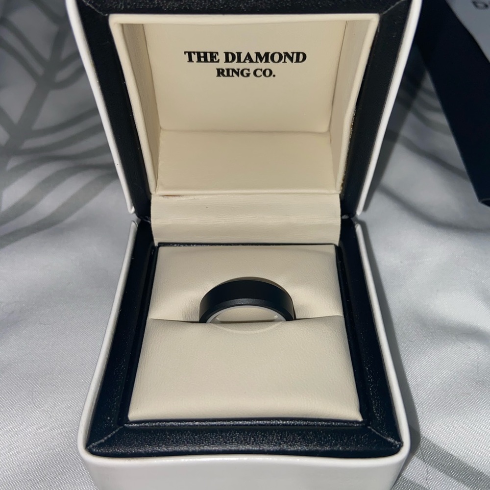 TRITON RAW WEDDING BAND RING 11-RAW0126WCE,  7.5